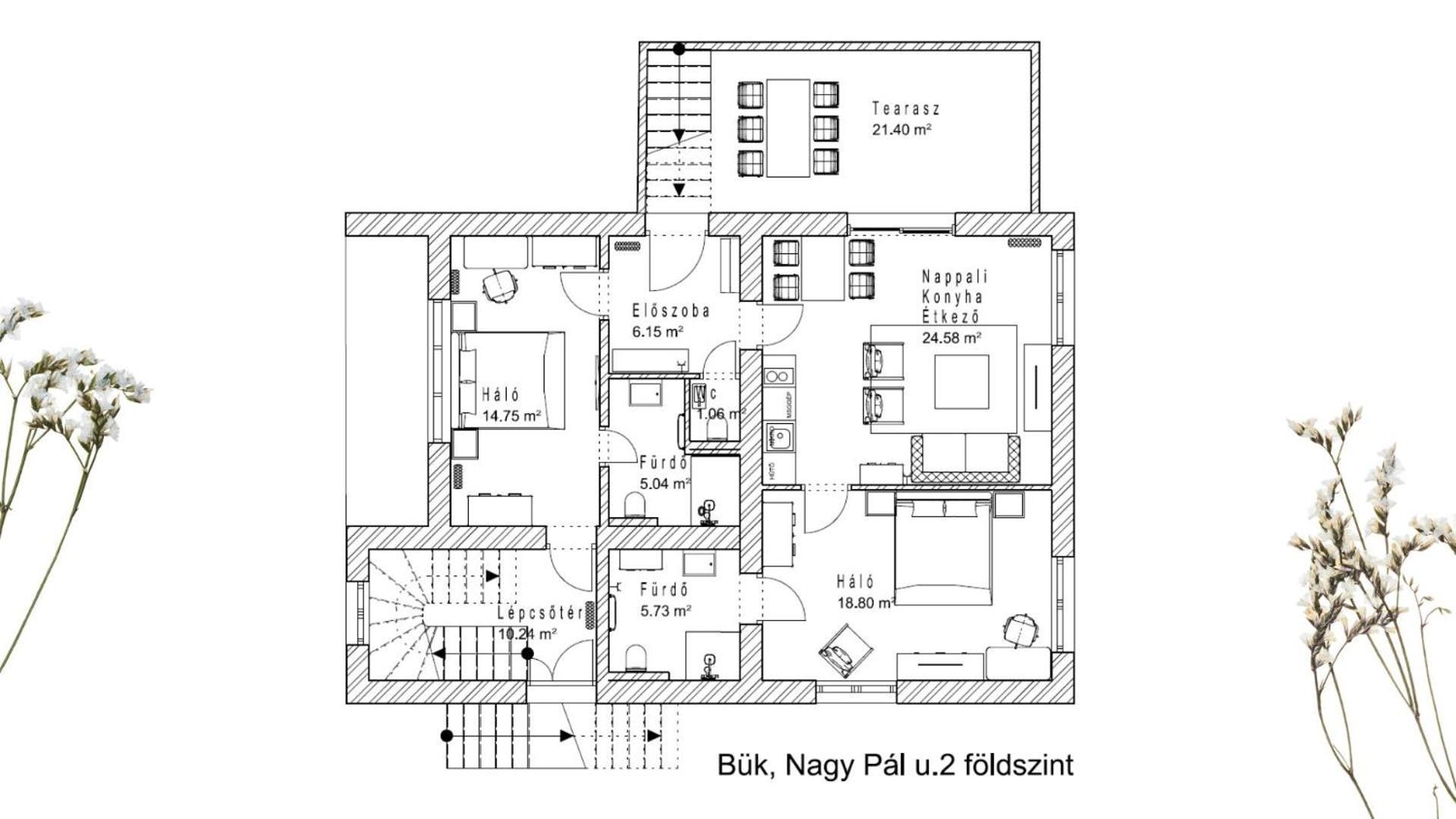 Buekfalva Np2 Apartman Eksteriør billede